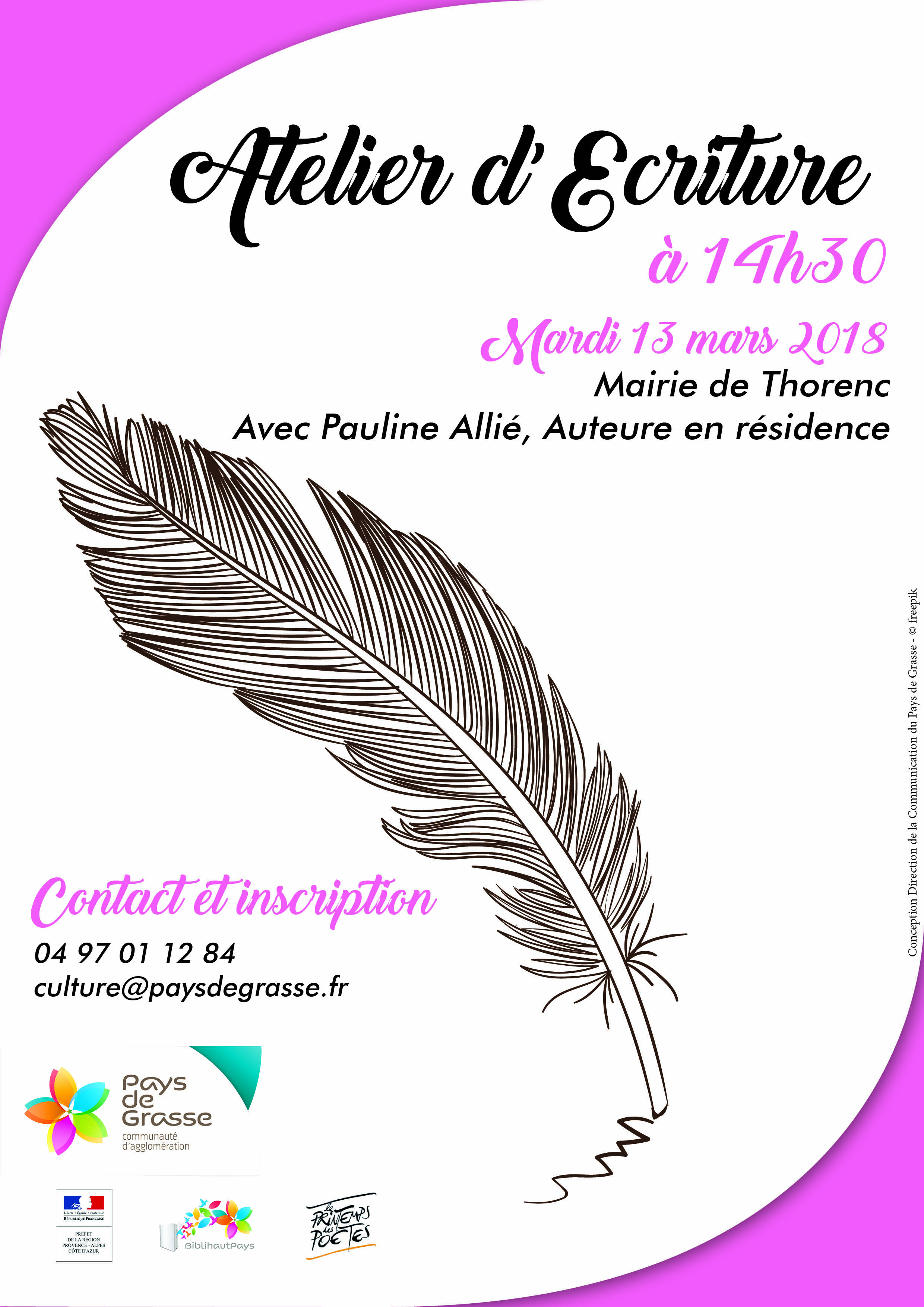 Atelier d'écriture