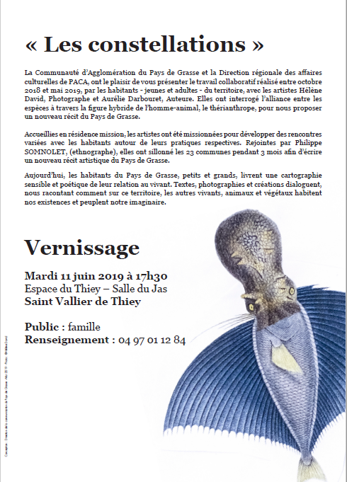 EXPOSITION DE LA RÉSIDENCE D'ARTISTES DU 11 AU 14 JUIN 2019 !!
